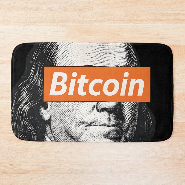 Item preview, Benjamin Franklin Bitcoin Art – Crypto Pop Streetwear designed and sold by WAUZ.