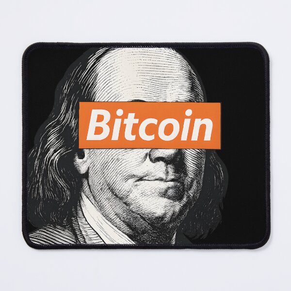 Artikelvorschau, Benjamin Franklin Bitcoin Art – Crypto Pop Streetwear entworfen und verkauft von WAUZ.
