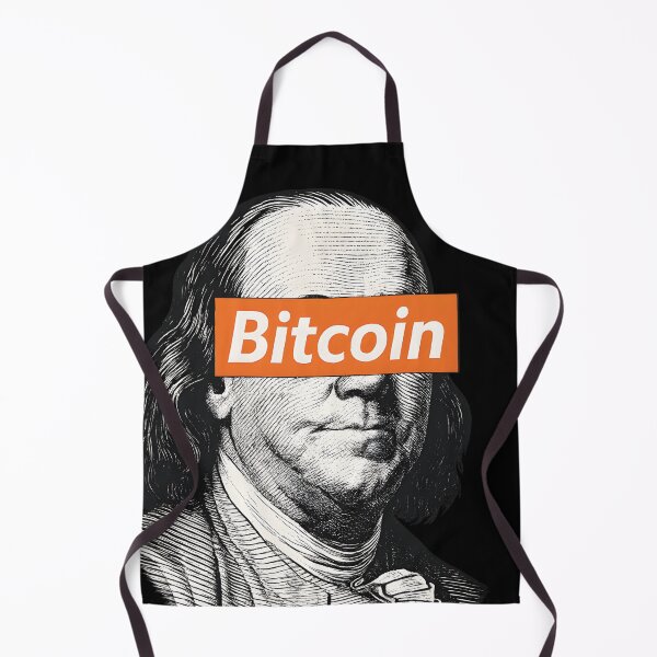Item preview, Benjamin Franklin Bitcoin Art – Crypto Pop Streetwear designed and sold by WAUZ.
