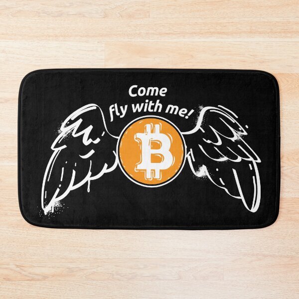 Item preview, Bitcoin – come fly with me! designed and sold by Nana-and-Mo.