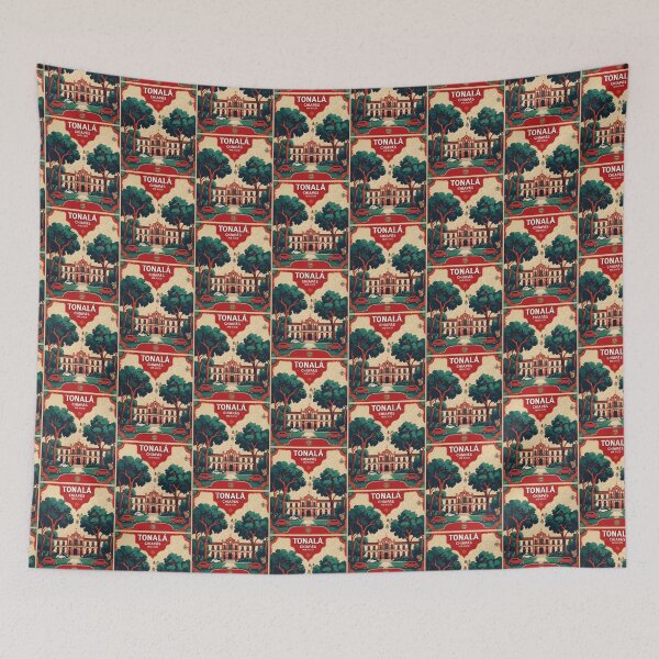 Item preview, Tonala Chiapas Mexico 1950s Vintage Travel Tourism Map designed and sold by TravelersGems.