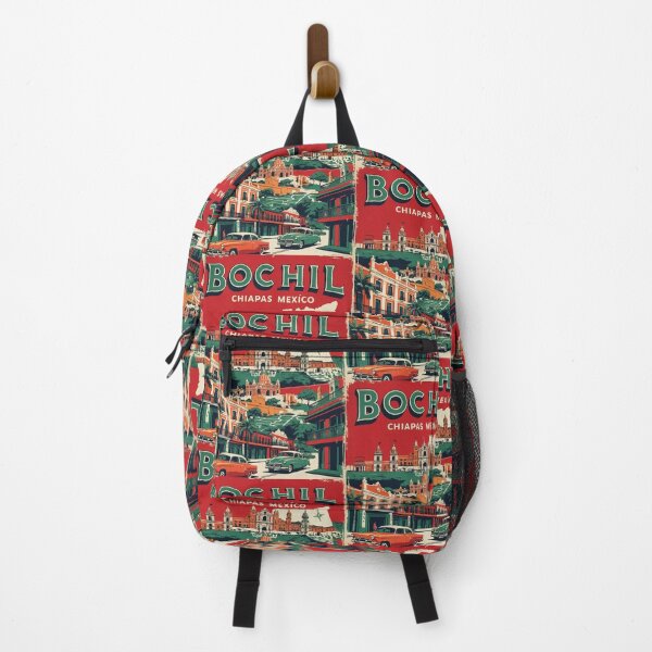 Item preview, Bochil Chiapas Mexico 1950s Vintage Travel Tourism Map designed and sold by TravelersGems.