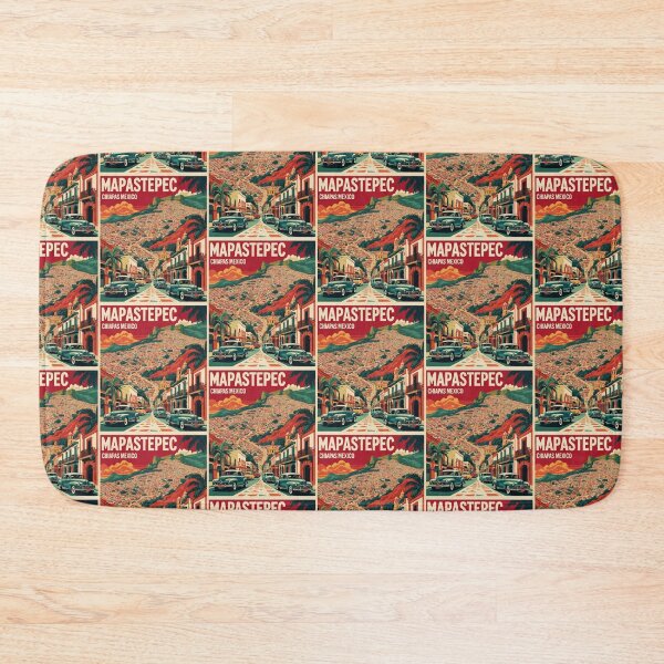 Item preview, Mapastepec Chiapas Mexico 1950s Vintage Travel Tourism Map designed and sold by TravelersGems.