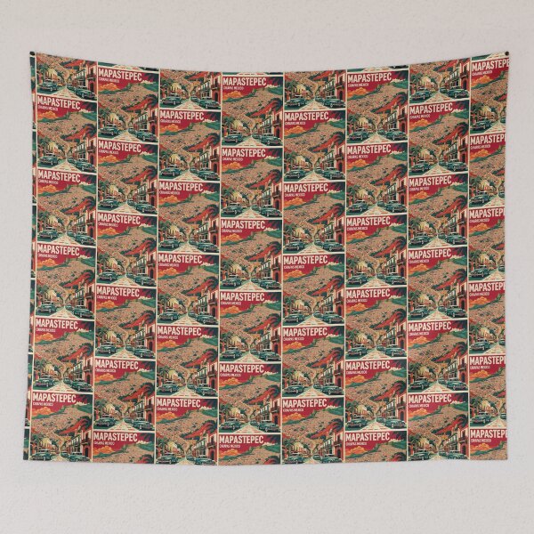 Item preview, Mapastepec Chiapas Mexico 1950s Vintage Travel Tourism Map designed and sold by TravelersGems.