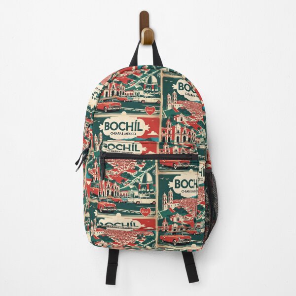 Item preview, Bochil Chiapas Mexico 1950s Vintage Travel Tourism Map designed and sold by TravelersGems.
