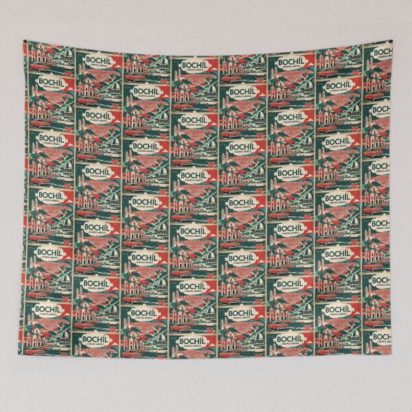 Item preview, Bochil Chiapas Mexico 1950s Vintage Travel Tourism Map designed and sold by TravelersGems.