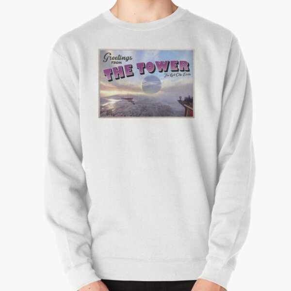 Item preview, Destiny Inspired 'Greetings from The Tower' Vintage / Retro Postcard Weathered Design designed and sold by Mercy Apparel.