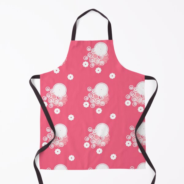Artikelvorschau, Wirbel Blumenmuster auf Rosa entworfen und verkauft von Momcreativedesigns.