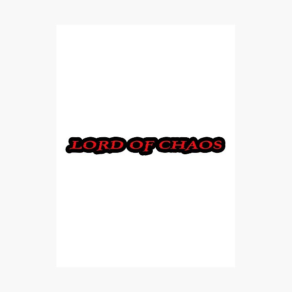 Item preview, Lord of Chaos designed and sold by Gotta Escape.