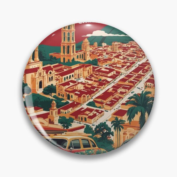 Item preview, Mapastepec Chiapas Mexico 1950s Vintage Travel Tourism Map designed and sold by TravelersGems.
