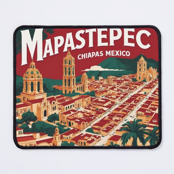 Item preview, Mapastepec Chiapas Mexico 1950s Vintage Travel Tourism Map designed and sold by TravelersGems.