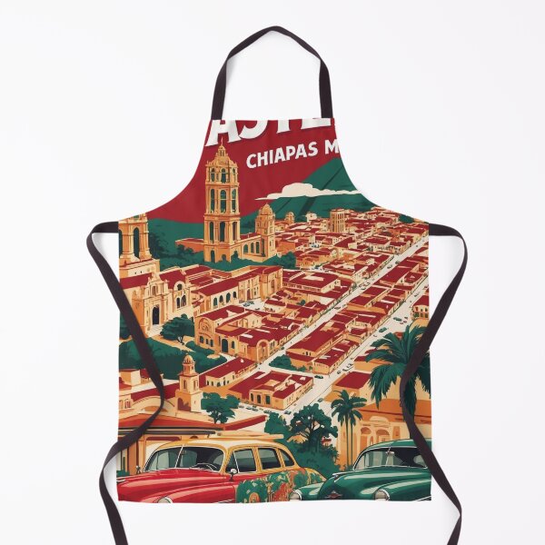 Item preview, Mapastepec Chiapas Mexico 1950s Vintage Travel Tourism Map designed and sold by TravelersGems.