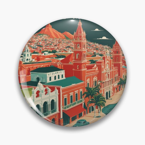 Item preview, Cacahoatan Chiapas Mexico 1950s Vintage Travel Tourism Map designed and sold by TravelersGems.