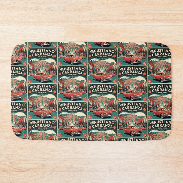 Item preview, Venustiano Carranza Chiapas Mexico 1950s Vintage Travel Tourism Map designed and sold by TravelersGems.
