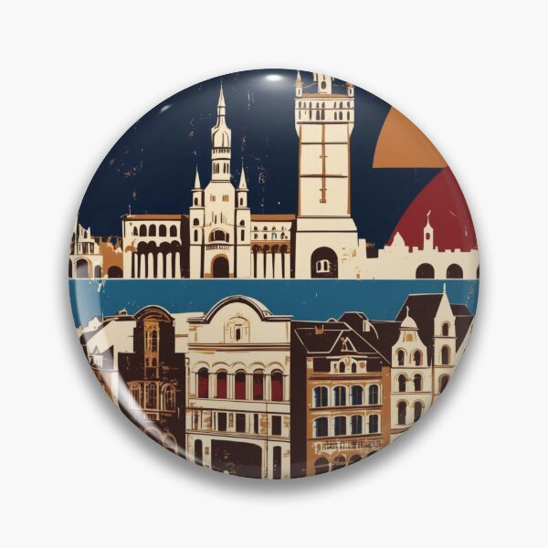 Item preview, Mulhouse France 1950s Vintage Travel Tourism designed and sold by TravelersGems.