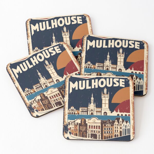 Item preview, Mulhouse France 1950s Vintage Travel Tourism designed and sold by TravelersGems.