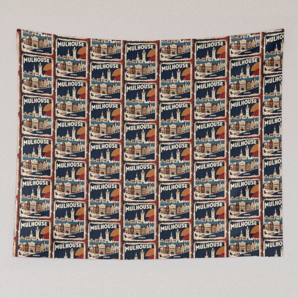 Item preview, Mulhouse France 1950s Vintage Travel Tourism designed and sold by TravelersGems.