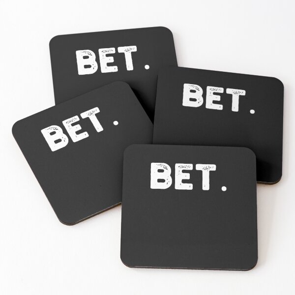 Item preview, Bet. Distressed Popular Urban Slang funny Sayings designed and sold by snowry.