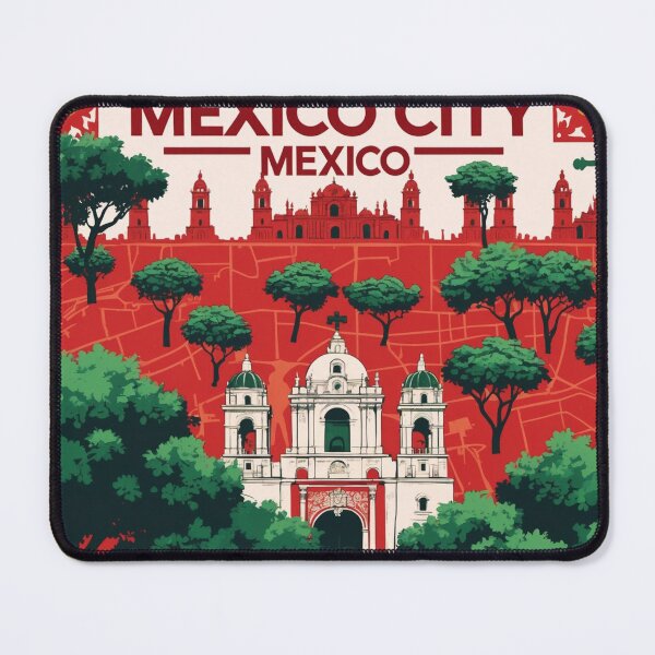 Item preview, Mexico City 1950s Vintage Travel Tourism Map designed and sold by TravelersGems.