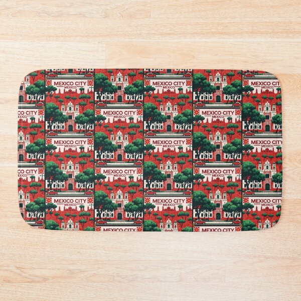 Item preview, Mexico City 1950s Vintage Travel Tourism Map designed and sold by TravelersGems.