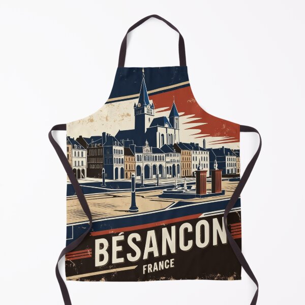 Item preview, Besancon France 1950s Vintage Travel Tourism designed and sold by TravelersGems.