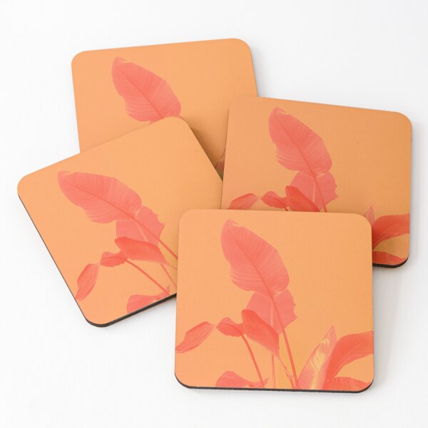 Item preview, Living Coral Leaf Study designed and sold by asun5.