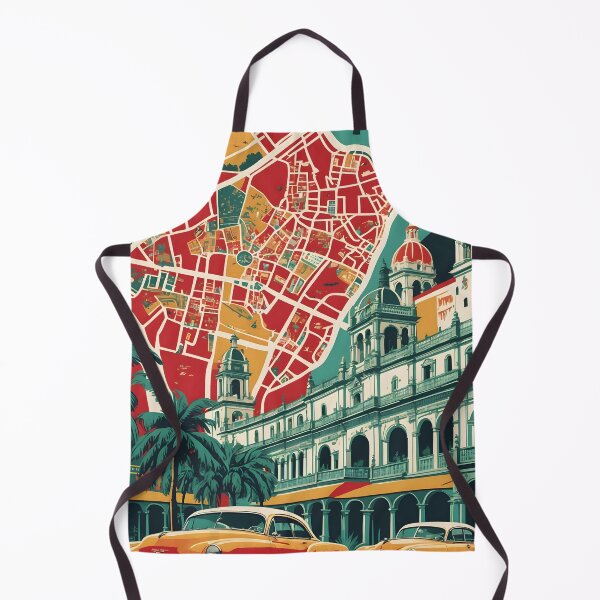 Item preview, Venustiano Carranza Chiapas Mexico 1950s Vintage Travel Tourism Map designed and sold by TravelersGems.