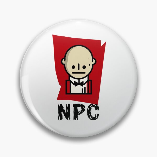 Item preview, NPC Character Minimalist Design - Gaming Culture Art designed and sold by Colorful-Garden.