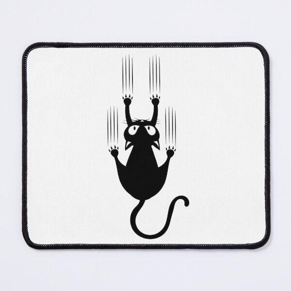 Item preview, clinging black cat designed and sold by YONKO STORE.