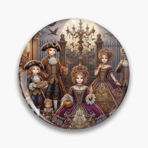 Item preview, Baroque Enchantment Masquerade designed and sold by Dream Bloom Gallery.