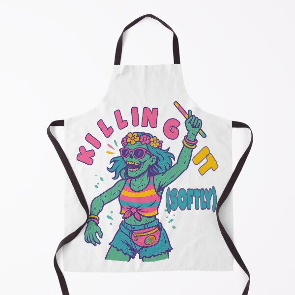 Item preview, Killing It (Softly) – Funny Summerween Zombie Vibes designed and sold by Rajasekar.
