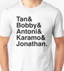 Queer Eye Tan Bobby Antoni Karamo & Jonathan Unisex T-Shirt