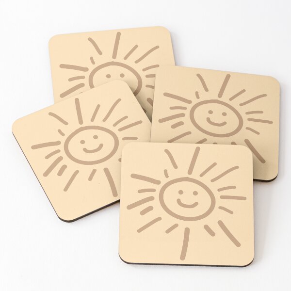 Item preview, Sandy smiley face designed and sold by TrulyRuby.