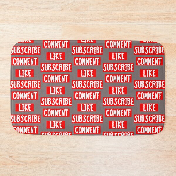 Item preview, T-shirt for a blogger with the inscription: like, subscribe, comment designed and sold by orthodox-icon.