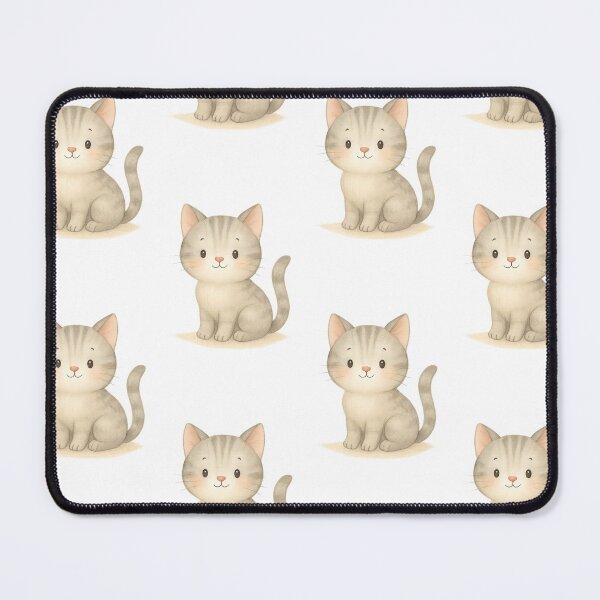 Item preview, Cute Cartoon Cat designed and sold by Victoria Riabov.