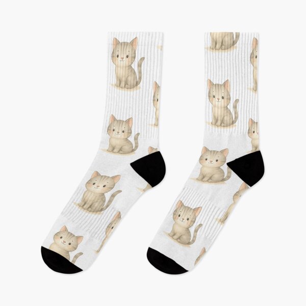 Item preview, Cute Cartoon Cat designed and sold by Victoria Riabov.