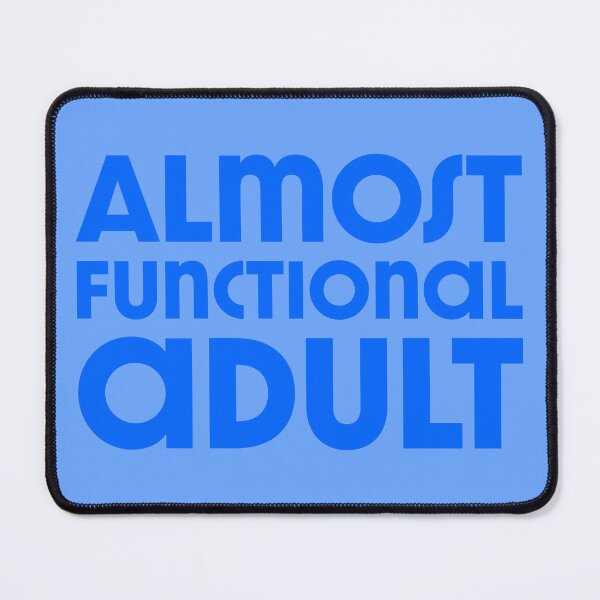 Item preview, Almost Functional Adult - Cornflower designed and sold by sillyjess.