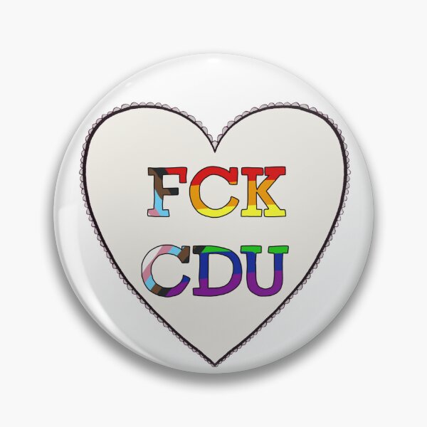 Item preview, FCK CDU designed and sold by FunkyStickerino.