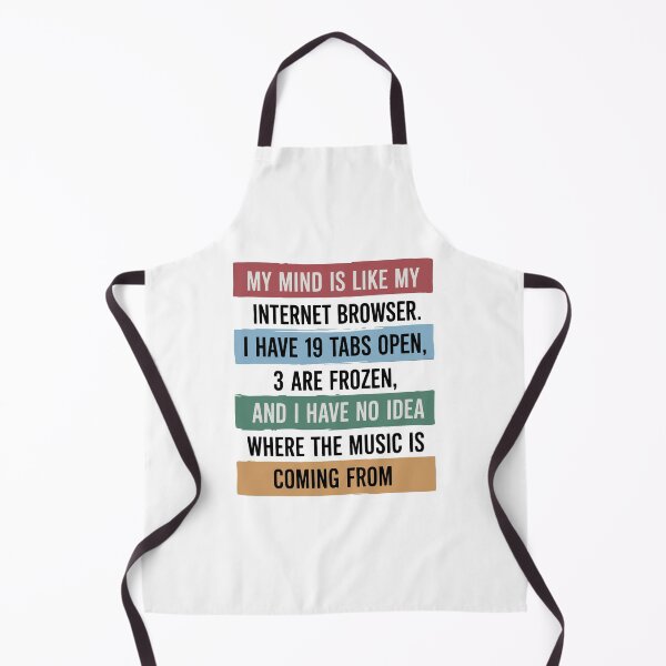 Item preview, My Mind Is Like My Internet Browser designed and sold by Angry Swan Designs.