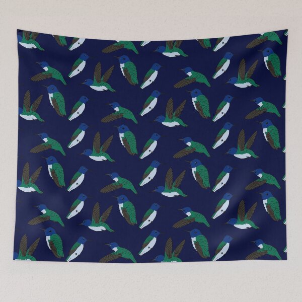 Item preview, White Necked Jacobin Hummingbird designed and sold by Leapingdoe.