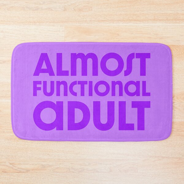 Item preview, Almost Functional Adult - Purple designed and sold by sillyjess.