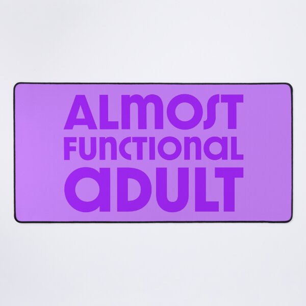 Item preview, Almost Functional Adult - Purple designed and sold by sillyjess.