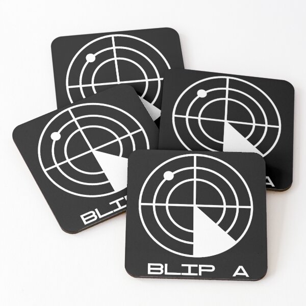 Item preview, Blip A Minimalist Line Art (White) designed and sold by LDBW.