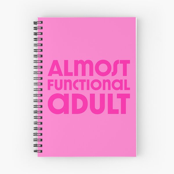 Item preview, Adulto casi funcional - Rosa designed and sold by sillyjess.