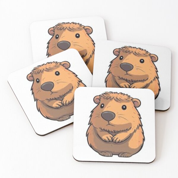 Item preview, Fluffy Cloud Capybara Art designed and sold by Capybros.