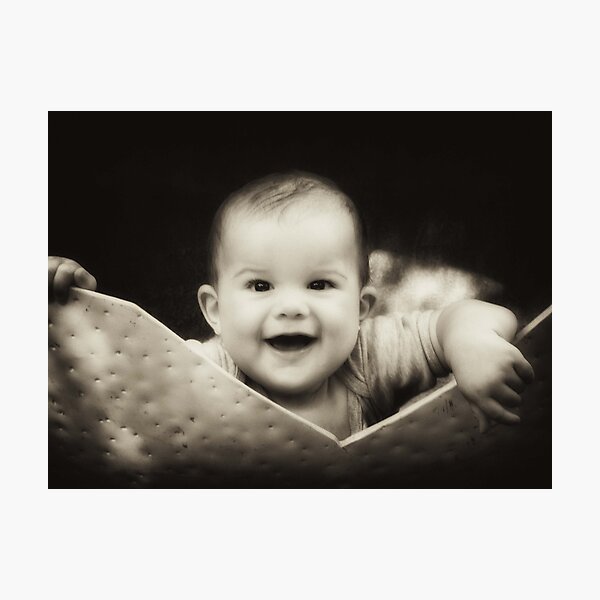 Item preview, Smiles(Dark Sepia w/ Vignetting) designed and sold by Jennifer  Burgess.