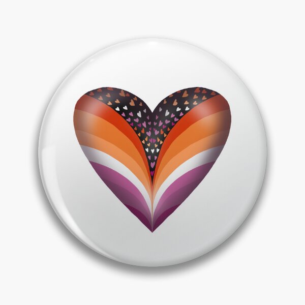 Item preview, Lesbian Heart designed and sold by FunkyStickerino.