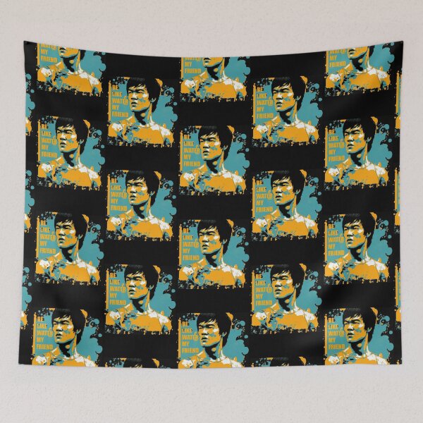 Item preview, Master DragonLee KungFu Vintage Fan Movies Legend designed and sold by artkidztee.