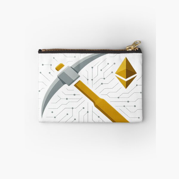 Item preview, Ethereum to the Moon – Digital Mining Pickaxe Crypto Art | ETH $10K Trend 2025 designed and sold by artist-for-you.