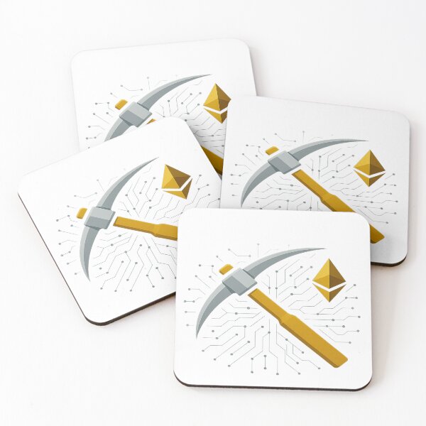 Item preview, Ethereum to the Moon – Digital Mining Pickaxe Crypto Art | ETH $10K Trend 2025 designed and sold by artist-for-you.